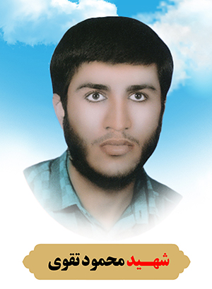 تصویر شهید محمود تقوی